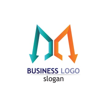 Logo type vector design business, company, identity, style icon logo creative