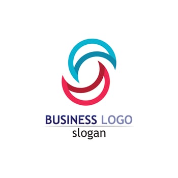 Logo type vector design business, company, identity, style icon logo creative