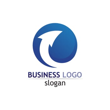 Logo type vector design business, company, identity, style icon logo creative