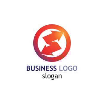 Logo type vector design business, company, identity, style icon logo creative