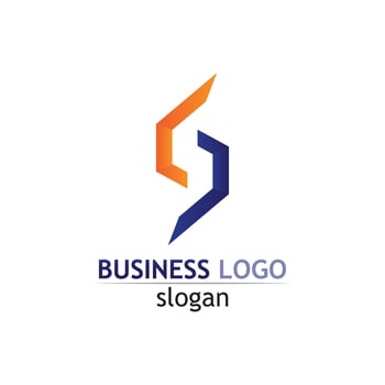 Logo type vector design business, company, identity, style icon logo creative
