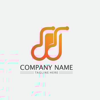 Note Icon Vector illustration design Sound waves, audio, equalizer, abstract, head set logo vector illustration design template
