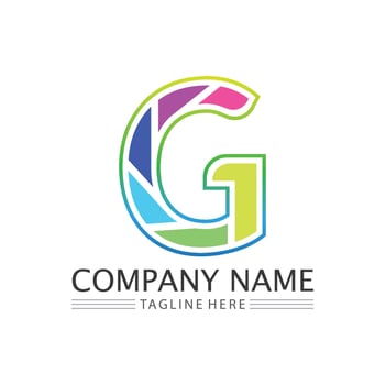 G Letter vector illustration icon