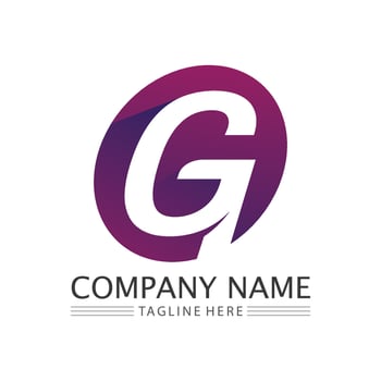 G Letter vector illustration icon