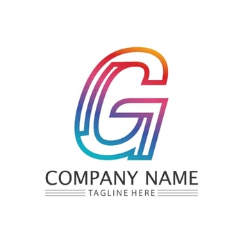 G Letter vector illustration icon