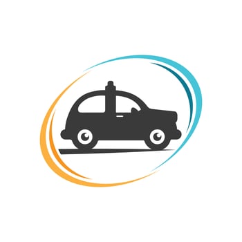 Auto car logo design with concept sports car vehicle icon silhouette.Vector illustration design template. vector