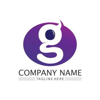 G Letter vector illustration icon