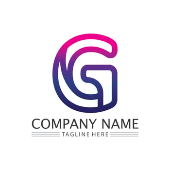 G Letter vector illustration icon