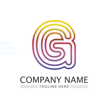 G Letter vector illustration icon