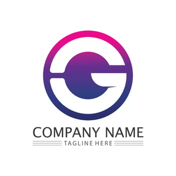 G Letter vector illustration icon