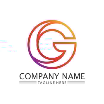G Letter vector illustration icon