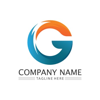 G Letter vector illustration icon