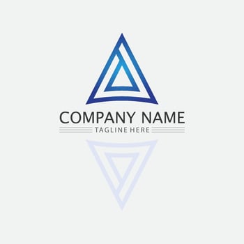 A Letter Logo Template vector