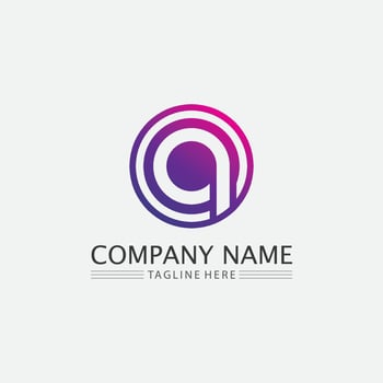 A Letter Logo Template vector