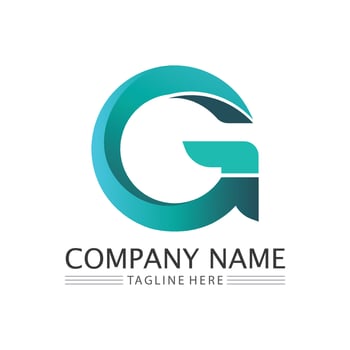 G Letter vector illustration icon