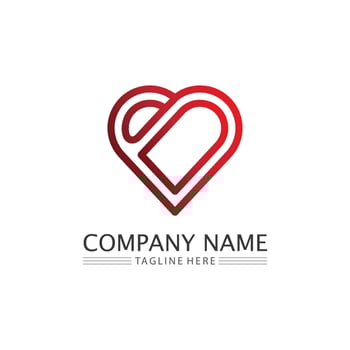 Beauty Love Vector illustration design