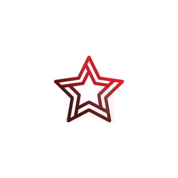 Star icon Template vector