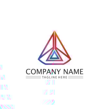A Letter Logo Template vector