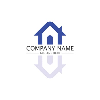 Building home logo, house logo, architecture, icon, residence and city, town, design and window, estate, business logo, vector home