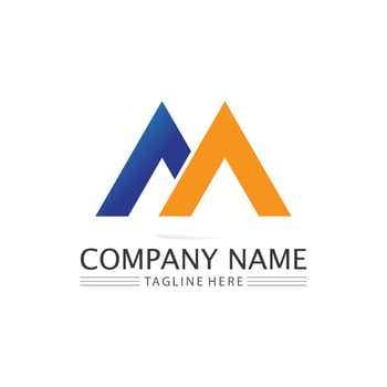 Arrow logo  design vector for music, media, play, digital audio and speed, finance, business template logo