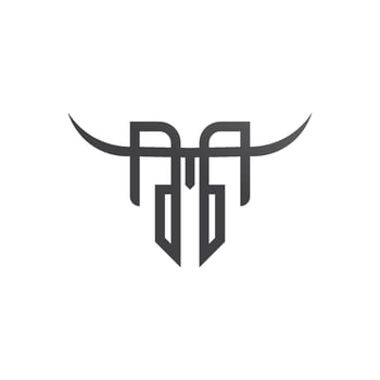 Bull buffalo head cow animal  mascot logo design vector for sport horn buffalo animal mammals head logo wild matador