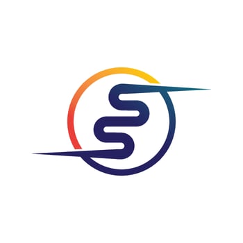 Business corporate S letter logo vector