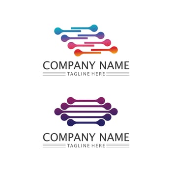 Business logo design Concept image vector Graphic illustration