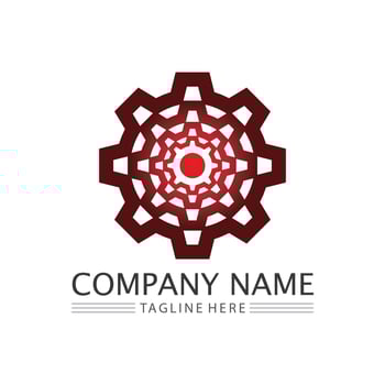 Gear Logo Template vector icon