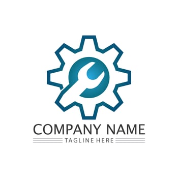 Gear Logo Template vector icon