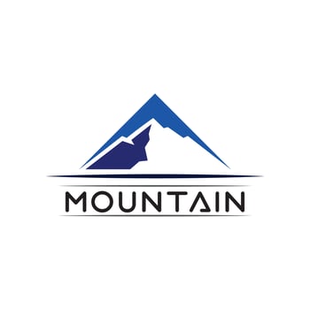 Mountain icon Logo vector