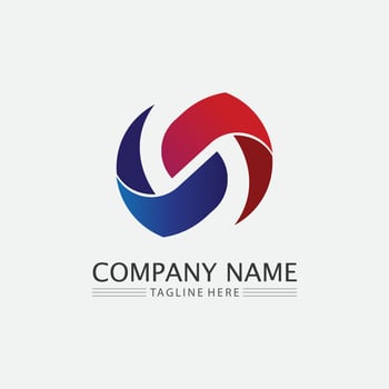 Business corporate S letter logo vector