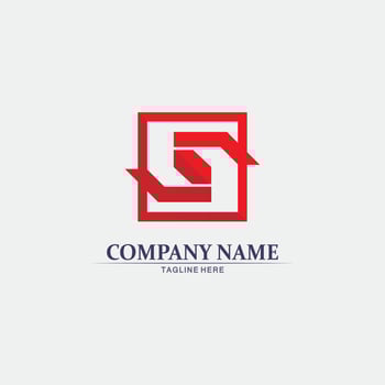 Business corporate S letter logo vector