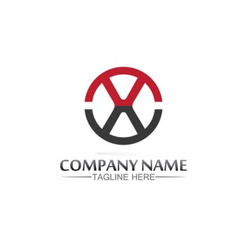X logo and Letter X vector, Logo Template,  Illustration Design vector graphic alphabet symbol initial, brand