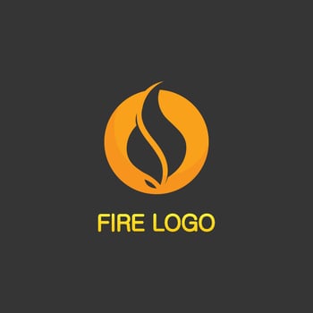 fire logo and icon, hot flaming element Vector flame illustration design energy, warm, warning, cooking sign, logo, icon, light, power heat
