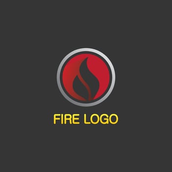 fire logo and icon, hot flaming element Vector flame illustration design energy, warm, warning, cooking sign, logo, icon, light, power heat