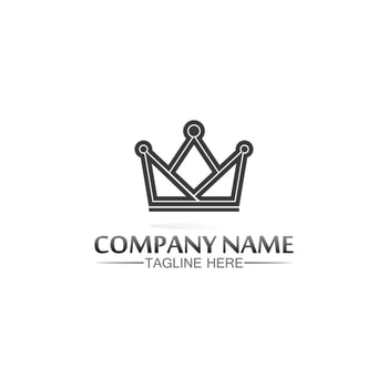 Crown Logo Template vector icon