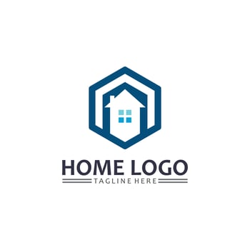 Home and house logo design vetor, logo , architecture and building, design property , stay at home estate Business logo, Construction Graphic, icon home logo vector