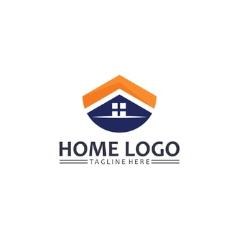 Home and house logo design vetor, logo , architecture and building, design property , stay at home estate Business logo, Construction Graphic, icon home logo vector