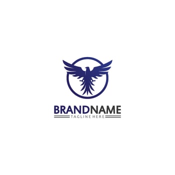 Falcon Logo Template vector