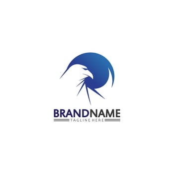 Falcon Logo Template vector