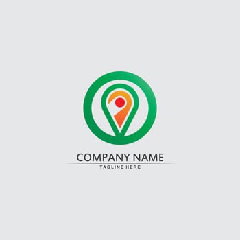 Location icon,Map logo for maps google maps, sign, route, position, symbol and vector logo