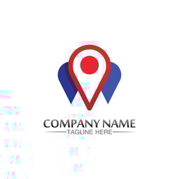 Location icon,Map logo for maps google maps, sign, route, position, symbol and vector logo
