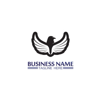 Falcon Logo Template vector
