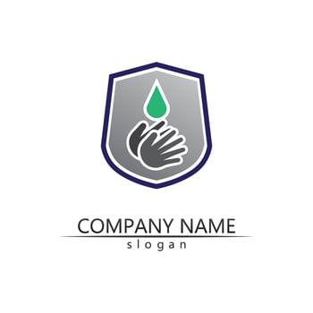 Hand sanitizer bottle icon isolated on white background  Disinfection concept  Washing gel Alcohol bottle for hygiene Vector Illustration