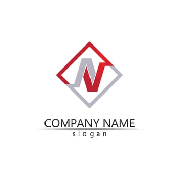 V Letter Logo Template vector