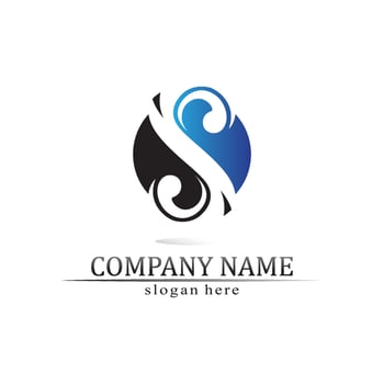 Water drop Logo Template vector