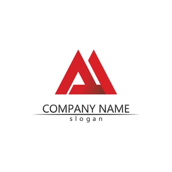 A Letter Logo Template vector