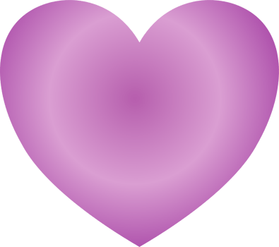 Y2k gradient heart png