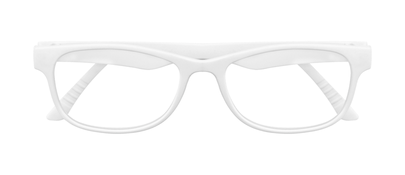 White eye glasses png