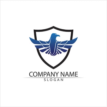 Falcon Logo Template vector